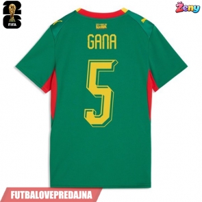 Lacne Ženy Futbalové dres Senegal Idrissa Gueye #5 MS 2026 Krátky Rukáv - Preč